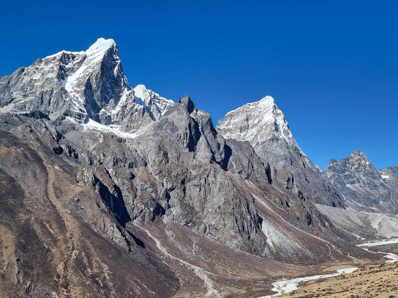 Falleg fjallasýn í Khumbu dalnum