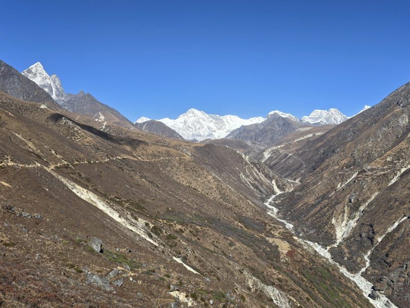 Cho Oyu sést vel efst í Gokyo dal